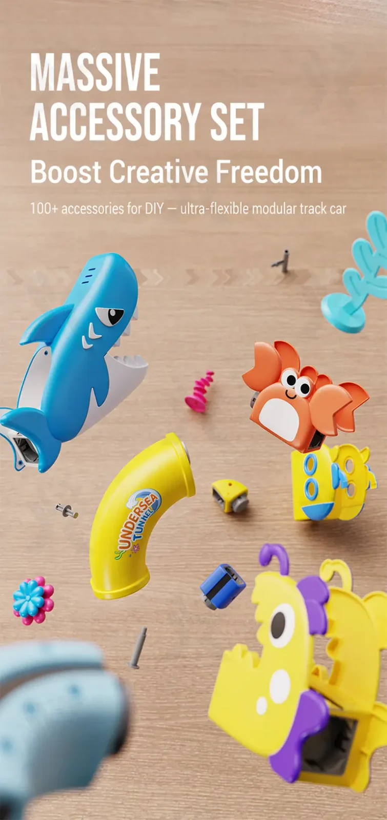 Magnetic Car Building Block, STEM Toy Factory Supply · TV10037 · detail image 10 of 12
