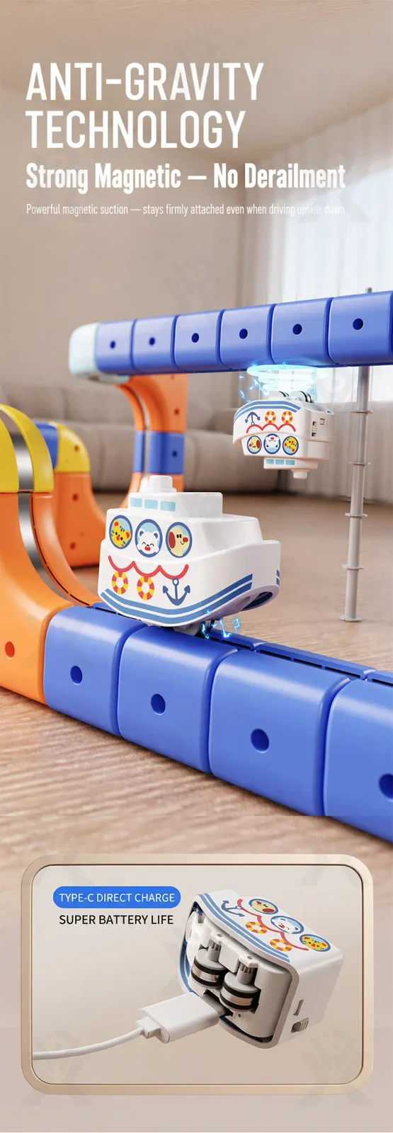 Magnetic Car Building Block, STEM Toy Factory Supply · TV10037 · detail image 3 of 12