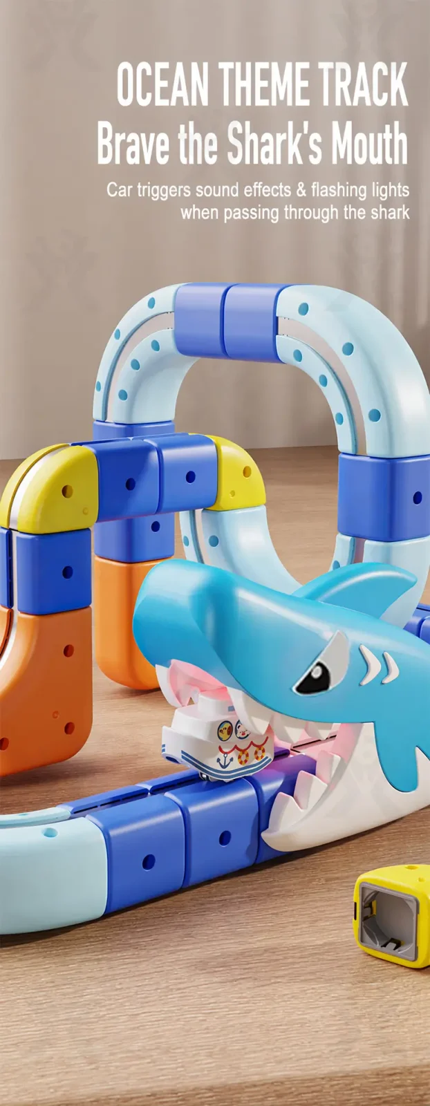 Magnetic Car Building Block, STEM Toy Factory Supply · TV10037 · detail image 8 of 12
