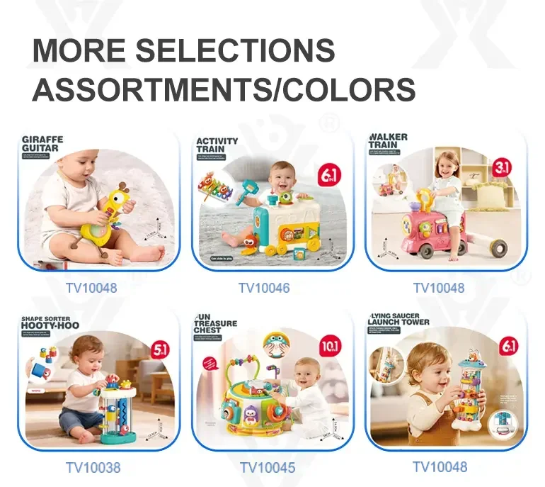 Press and Spin Carousel Toy, Baby Early Education Training · TV10048 · detail image 5 of 6