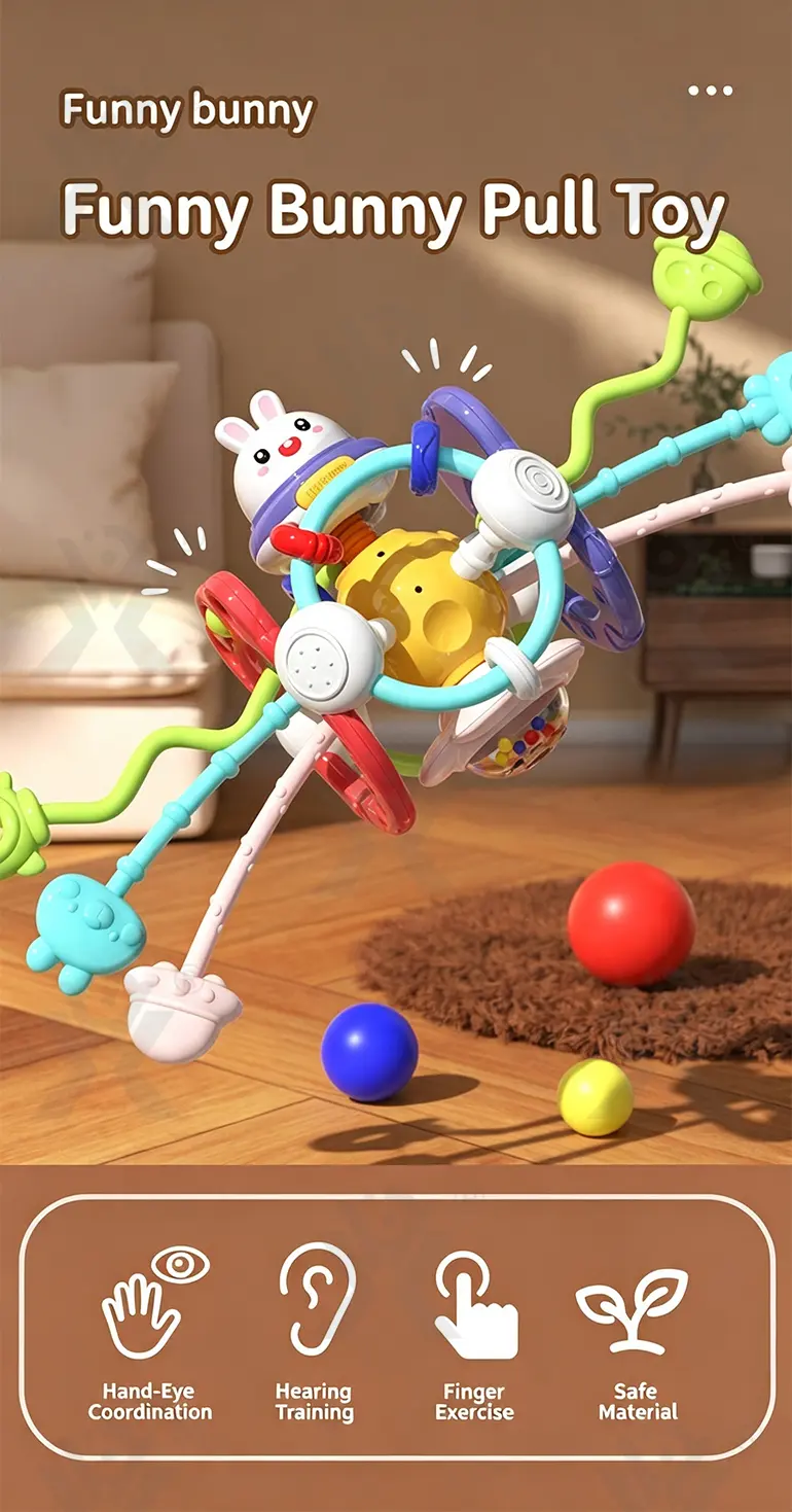 Montessori Pull String Sensory Toys for Babies · TV10061 · detail image 1 of 10