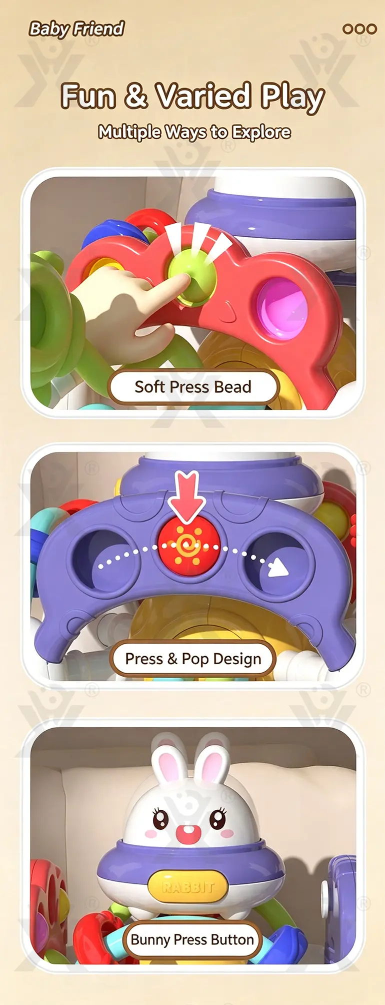 Montessori Pull String Sensory Toys for Babies · TV10061 · detail image 4 of 10