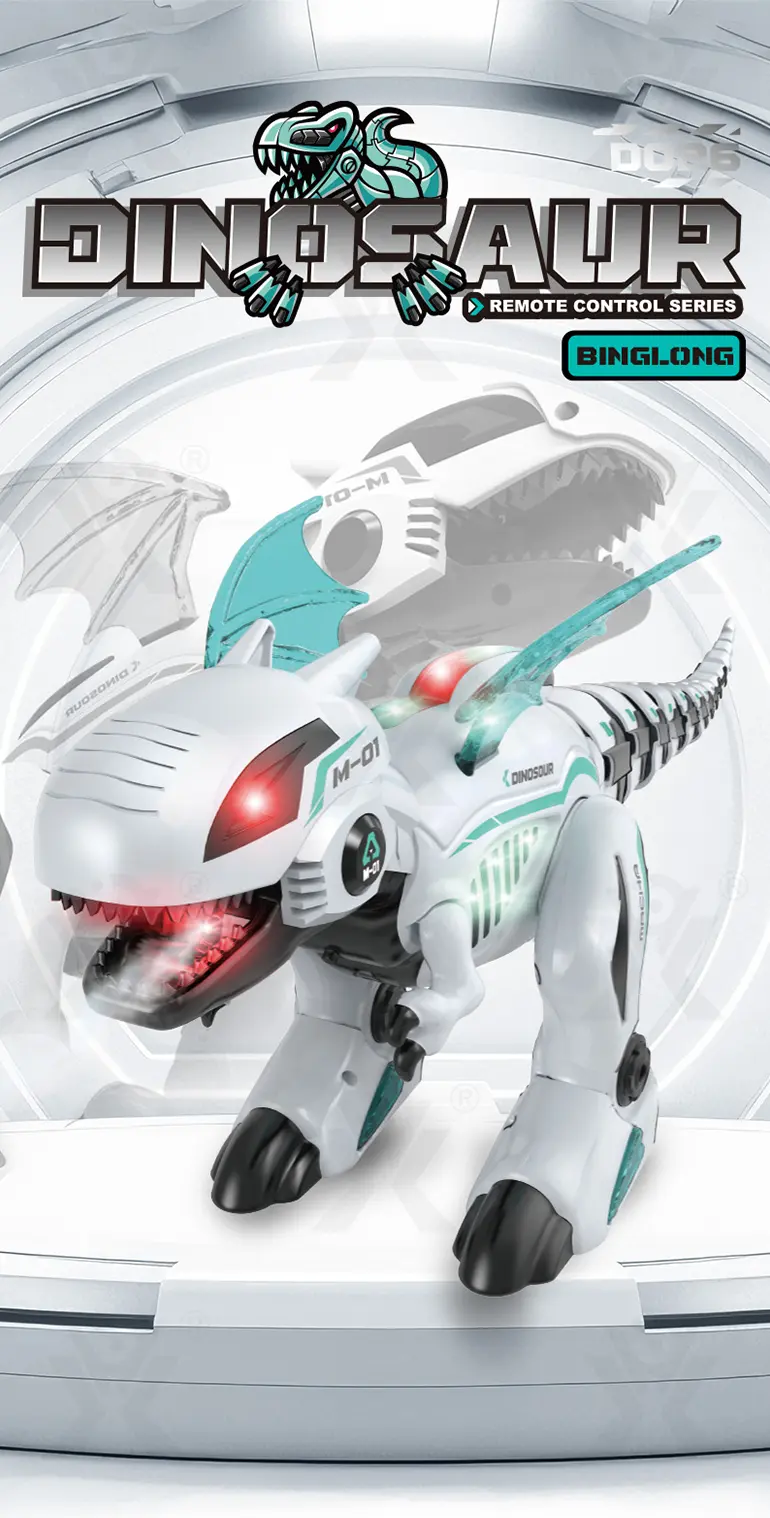 RC Multi-functional Robot Dinosaur Toy with Smoke · TV10039 · detail image 1 of 9
