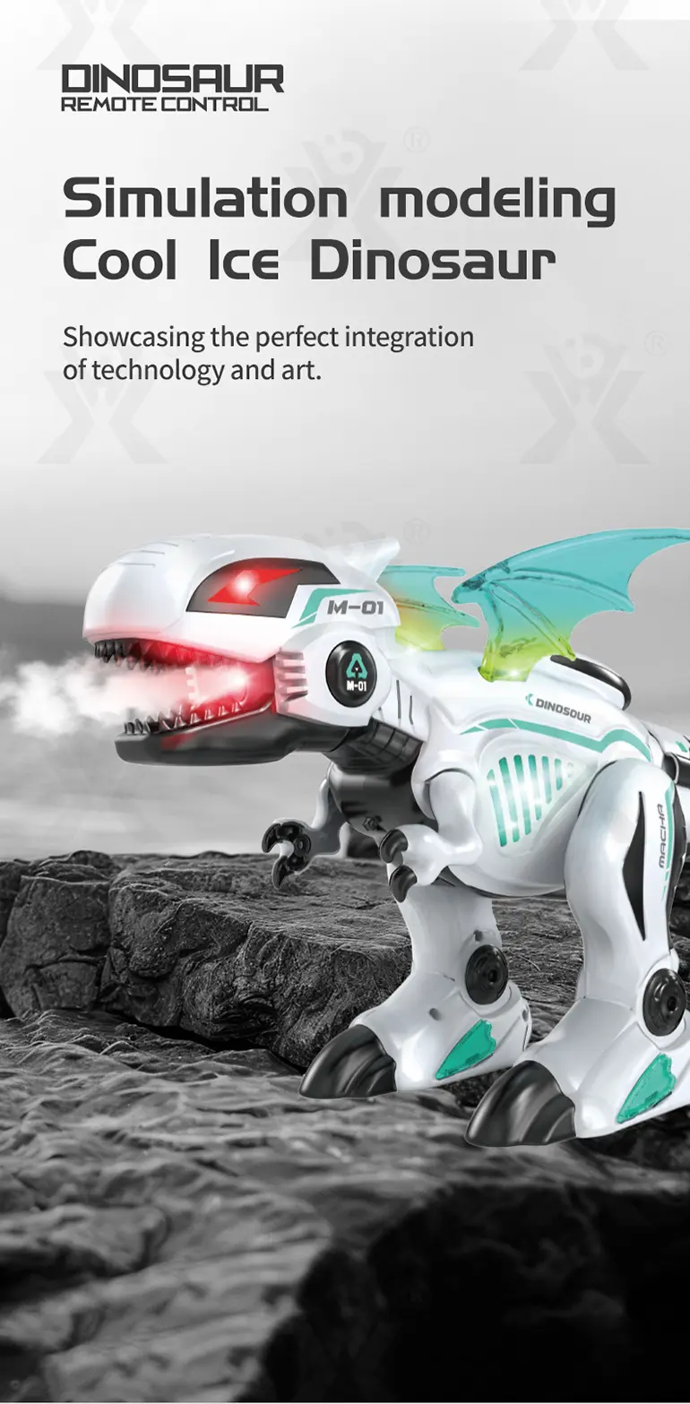 RC Multi-functional Robot Dinosaur Toy with Smoke · TV10039 · detail image 3 of 9