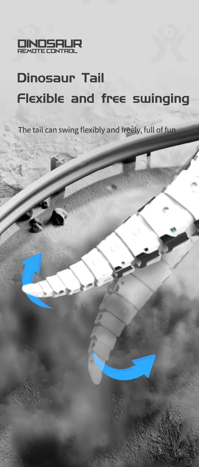 RC Multi-functional Robot Dinosaur Toy with Smoke · TV10039 · detail image 4 of 9