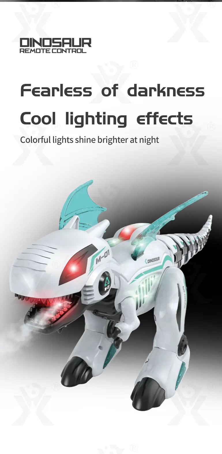 RC Multi-functional Robot Dinosaur Toy with Smoke · TV10039 · detail image 5 of 9