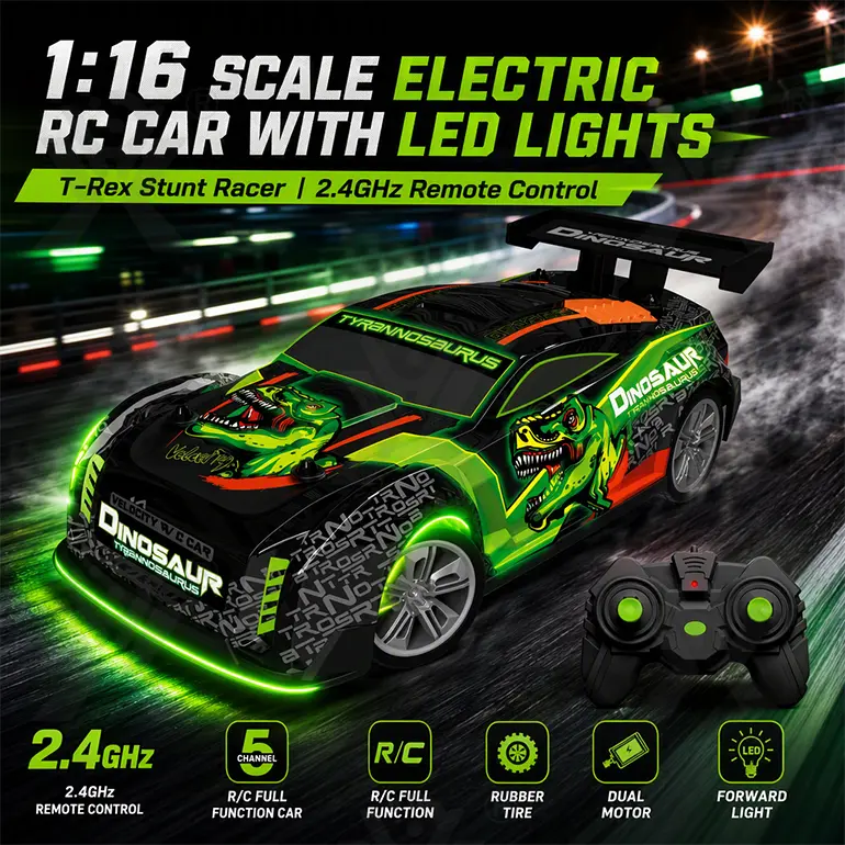 1:16 Scale RC Drift Car with Dual Motors · TV10063 · detail image 1 of 7