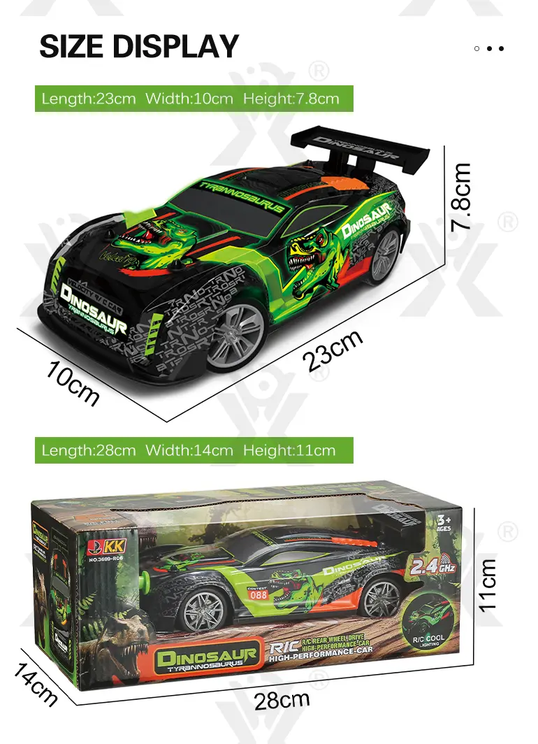 1:16 Scale RC Drift Car with Dual Motors · TV10063 · detail image 7 of 7