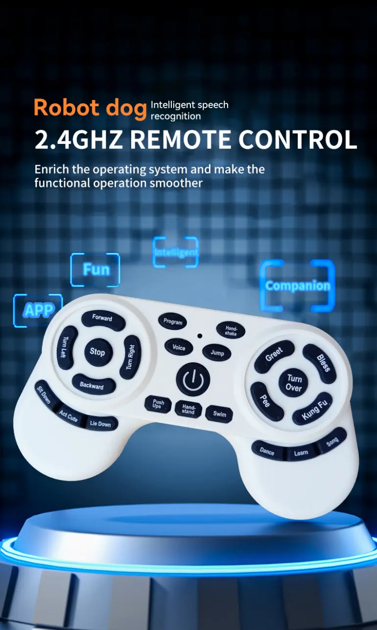 RC Smart Robot Dog Toy with Voice & App Control · TV10052 · detail image 12 of 14