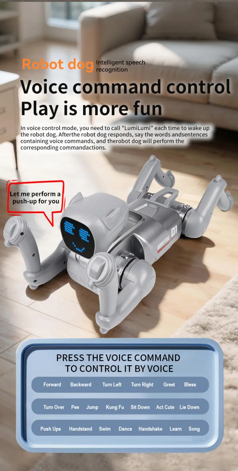 RC Smart Robot Dog Toy with Voice & App Control · TV10052 · detail image 6 of 14