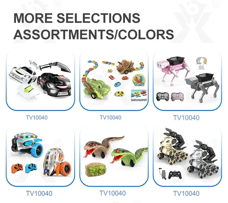 Smart Robot Dog Toy with Voice Control, Remote Control, LED Eyes, Multi-Function Interactive Pet · TV10040 · detail image 10 of 11