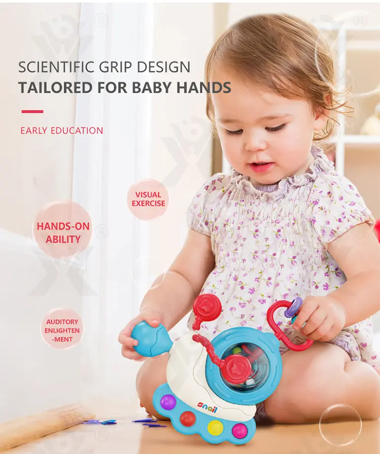 Snail Sensory Toys, Round-Edge Design · TV10056 · detail image 3 of 8