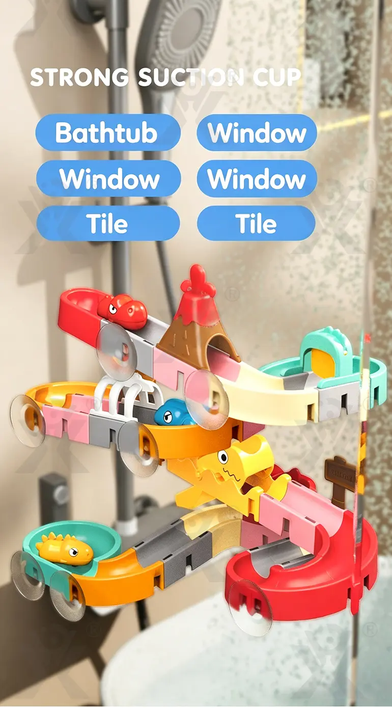 Bath Toys, Water Slide Building Toy for Toddlers · TV10062 · detail image 7 of 10
