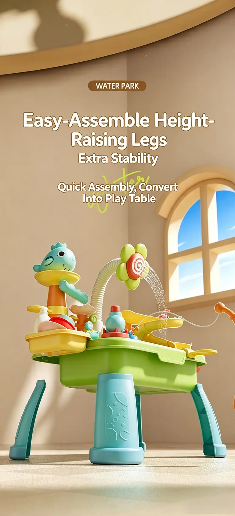 Water Table Toy, Children’s Play Sink Supply · TV10059 · detail image 7 of 12