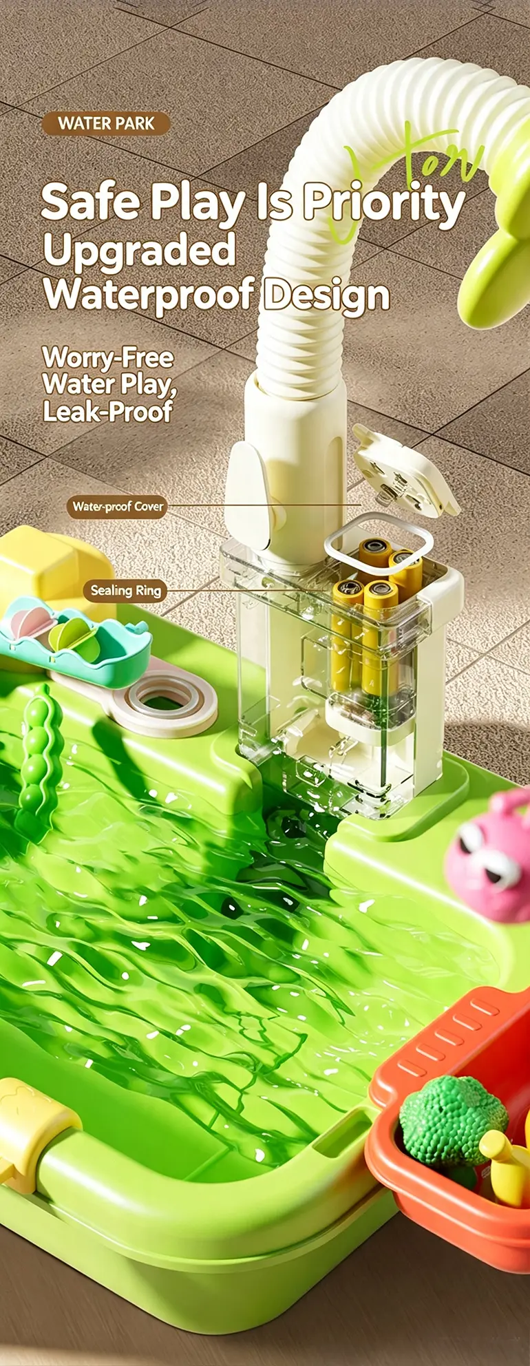 Water Table Toy, Children’s Play Sink Supply · TV10059 · detail image 9 of 12