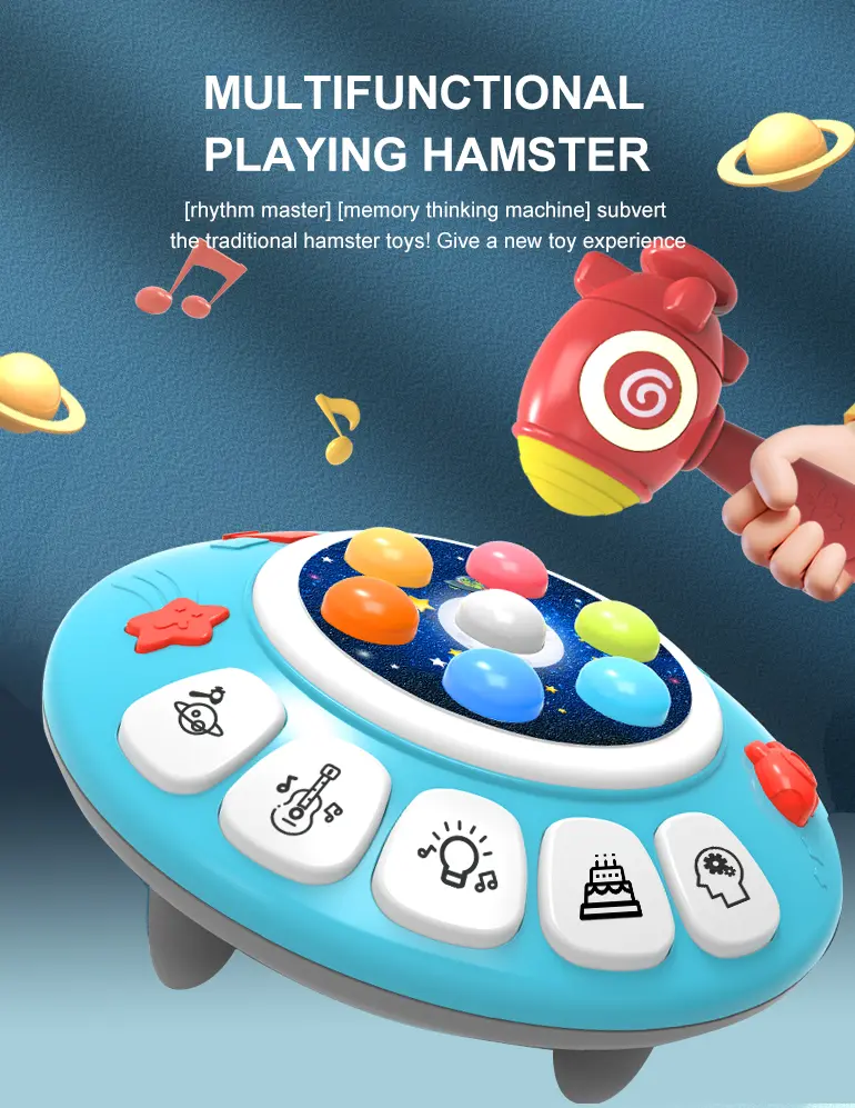 8-in-1 Whack A Mole Game Toy · TV10033 · detail image 1 of 9
