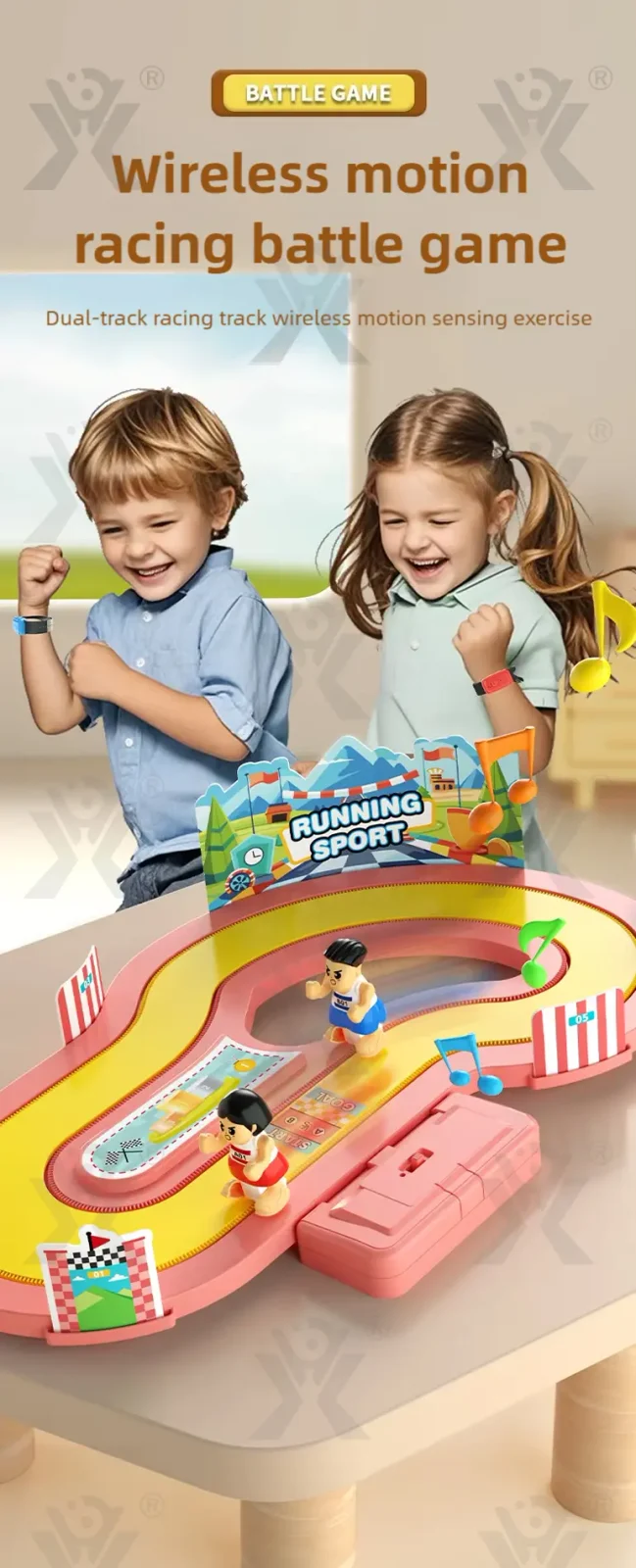 Wireless Motion Sensing Racing Game, Parent-Child Interactive Activities · TV10010 · detail image 1 of 10