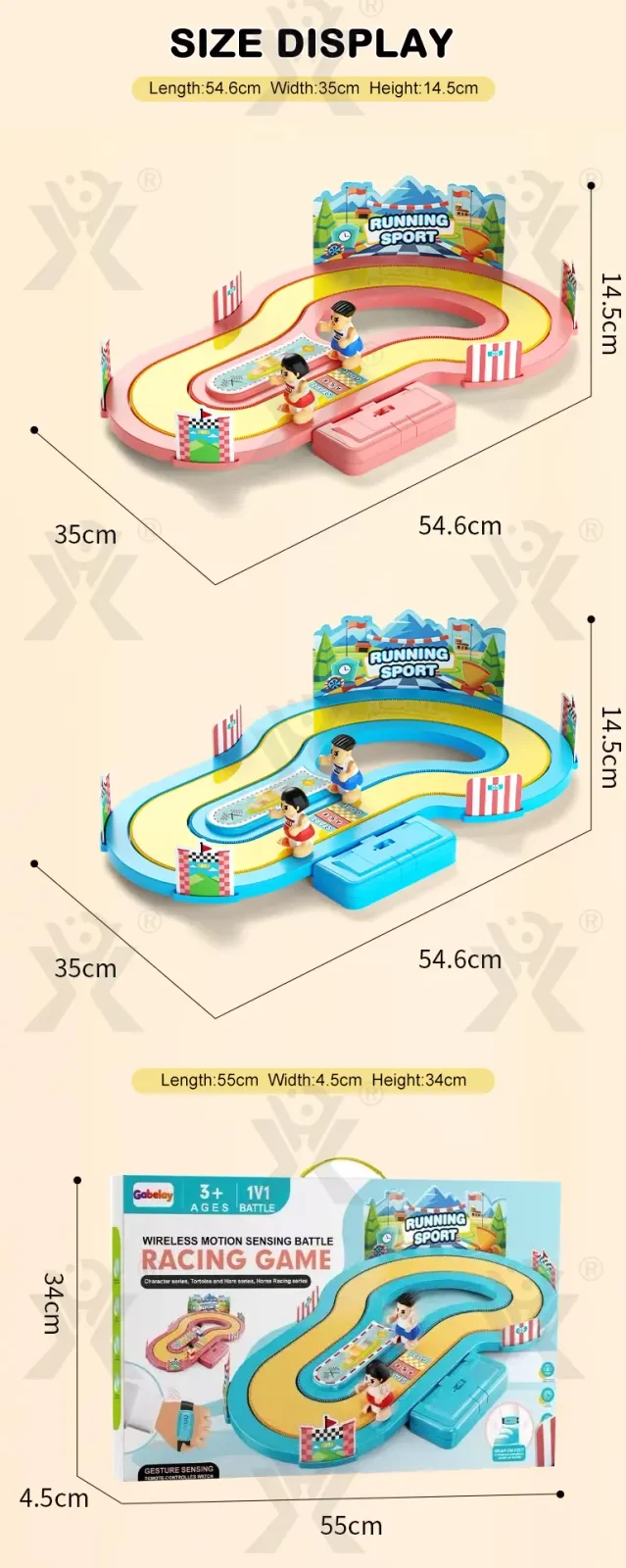 Wireless Motion Sensing Racing Game, Parent-Child Interactive Activities · TV10010 · detail image 10 of 10