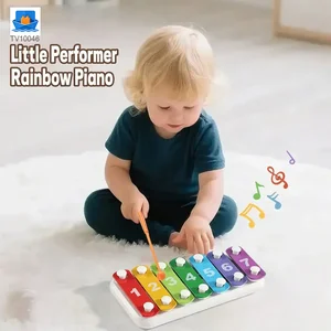 6-in-1 Multi-Function Activity Train Toy, Baby Montessori Sensory · TV10046 · product photo 3 of 5