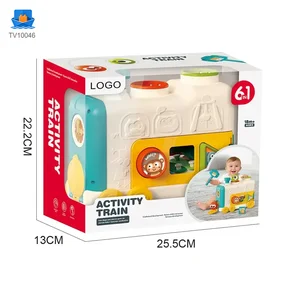 6-in-1 Multi-Function Activity Train Toy, Baby Montessori Sensory · TV10046 · product photo 5 of 5