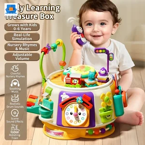10-in-1 Activity Cube Toys, Educational Rotating Activity Busy Box Toy · TV10045 · product photo 3 of 5