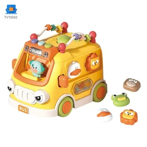 Activity Shape Sorting Bus, Educational Baby Musical Toy
