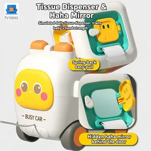 Take-Apart Busy Bus, 6-in-1 Baby Activity Cube Bus Toy with Lights & Music · TV10043 · product photo 3 of 5
