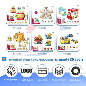 Take-Apart Busy Bus, 6-in-1 Baby Activity Cube Bus Toy with Lights & Music · TV10043 · product photo 4 of 5