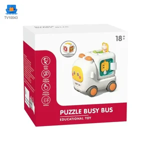 Take-Apart Busy Bus, 6-in-1 Baby Activity Cube Bus Toy with Lights & Music · TV10043 · product photo 5 of 5