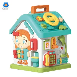 Montessori Busy House Activity Toy for Toddler · TV10051 · product photo 6 of 7