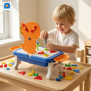 Educational Construction Table Toy & Magnetic Drawing Board · TV10035 · product photo 3 of 5