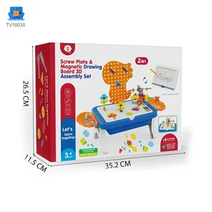 Educational Construction Table Toy & Magnetic Drawing Board · TV10035 · product photo 5 of 5