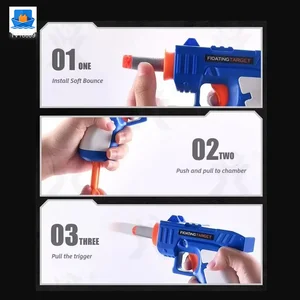 Floating Target Shooting Toy, Foam Ball Launcher Gun · TV10009 · product photo 2 of 6