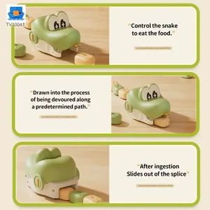 Magnetic Snake Game Toy, Remote Control Eating Snake Toys with Sound and Light-rc animal toys · TV10041 · product photo 2 of 7