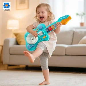 Kids’ Guitar Toys with LED Lights & Sound, Interactive Early Learning Supply · TV10058 · product photo 3 of 7