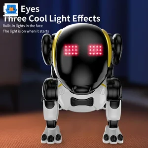 Smart Robot Dog Toy with Voice Control, Remote Control, LED Eyes, Multi-Function Interactive Pet · TV10040 · product photo 2 of 5