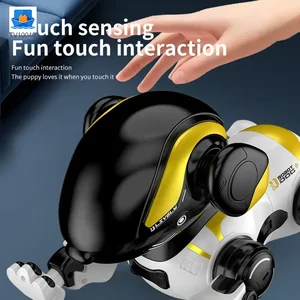 Smart Robot Dog Toy with Voice Control, Remote Control, LED Eyes, Multi-Function Interactive Pet · TV10040 · product photo 3 of 5