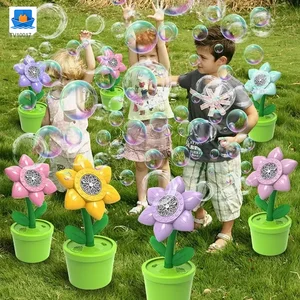 Sunflower Bubble Machine with Music & Lights for Kids · TV10017 · product photo 4 of 6