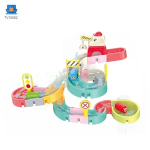 Bath Toys, Water Slide Building Toy for Toddlers