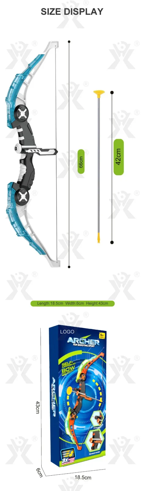Bow and Arrow Toy Set · TV10004 · detail image 6 of 6