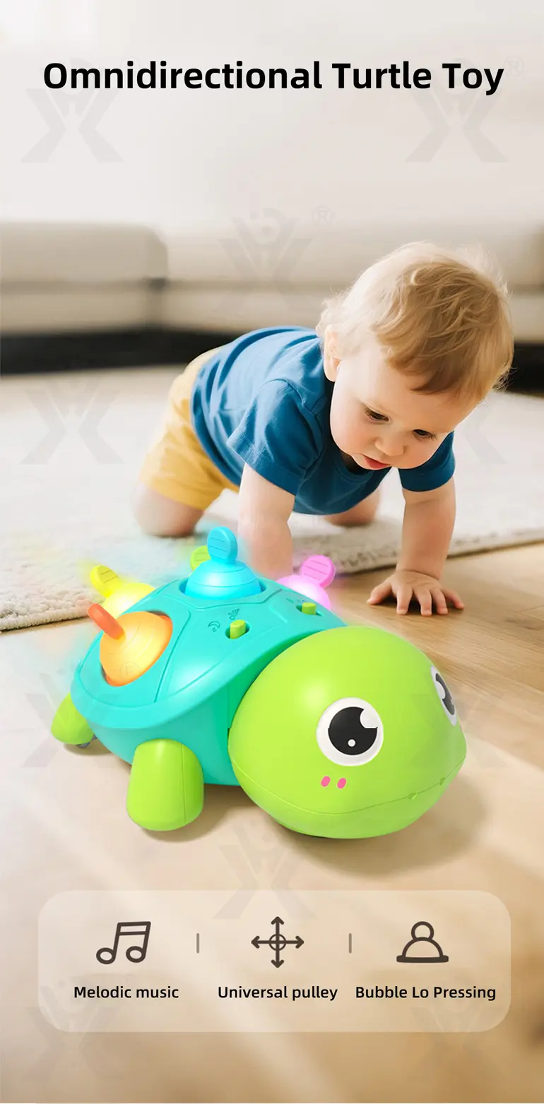 Crawling Turtle, Silicone Design · TV10023 · detail image 1 of 6