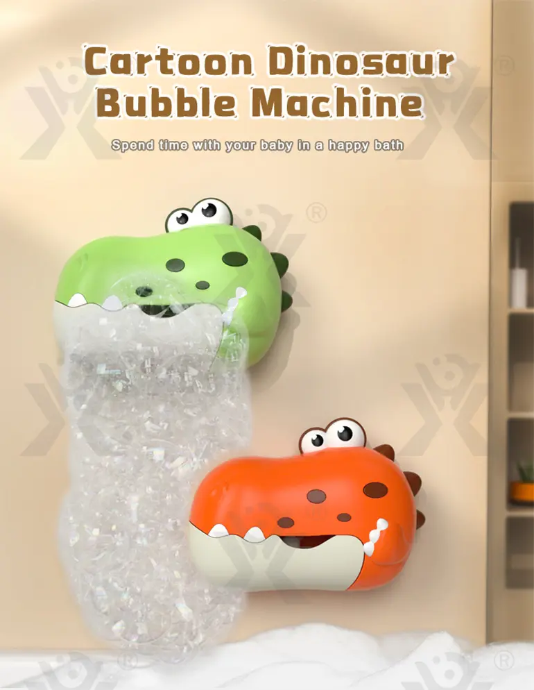 Dinosaur Bath Bubble Machine · TV10006 · detail image 1 of 7