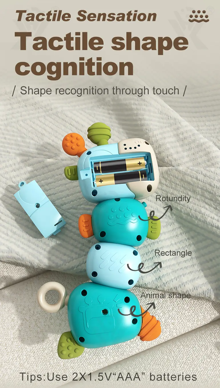 Giraffe Musical Rattle Sensory Toy for Infants · TV10008 · detail image 10 of 13