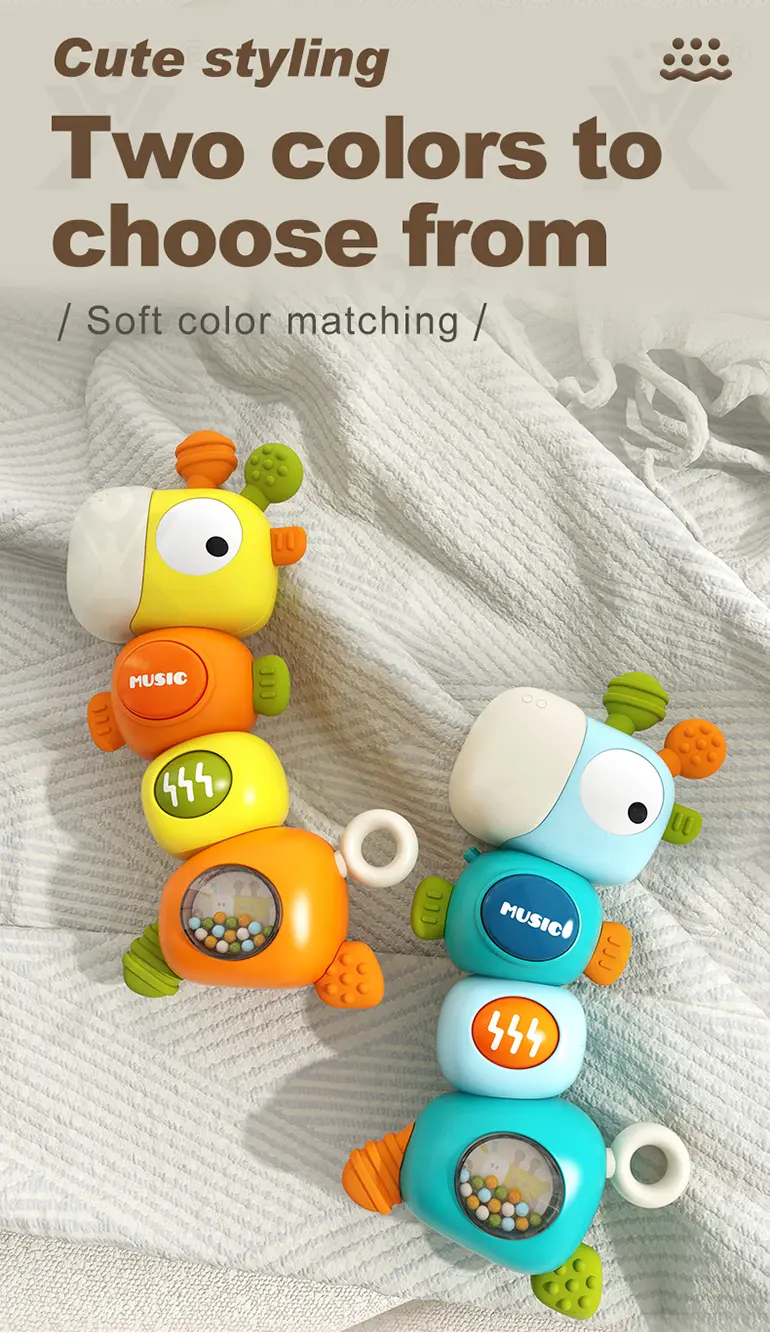 Giraffe Musical Rattle Sensory Toy for Infants · TV10008 · detail image 11 of 13