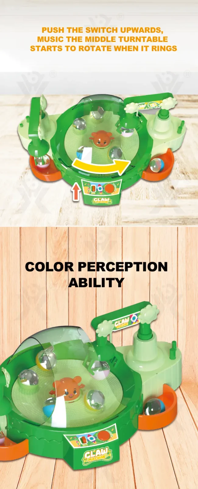 Interactive Claw Machine Toy, Music Lights Effect · TV10007 · detail image 3 of 8