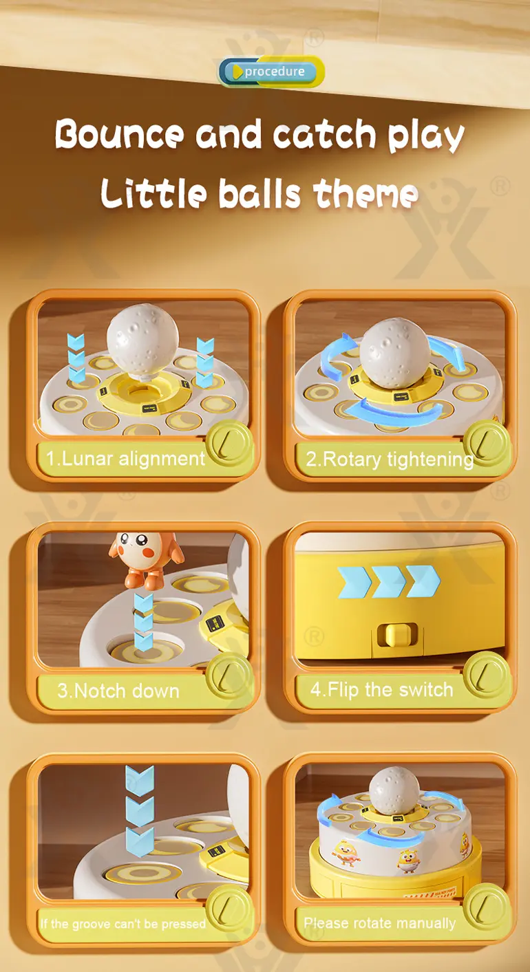 Bouncing and Catching Game Toy, Egg Party Theme · TV10005 · detail image 4 of 9
