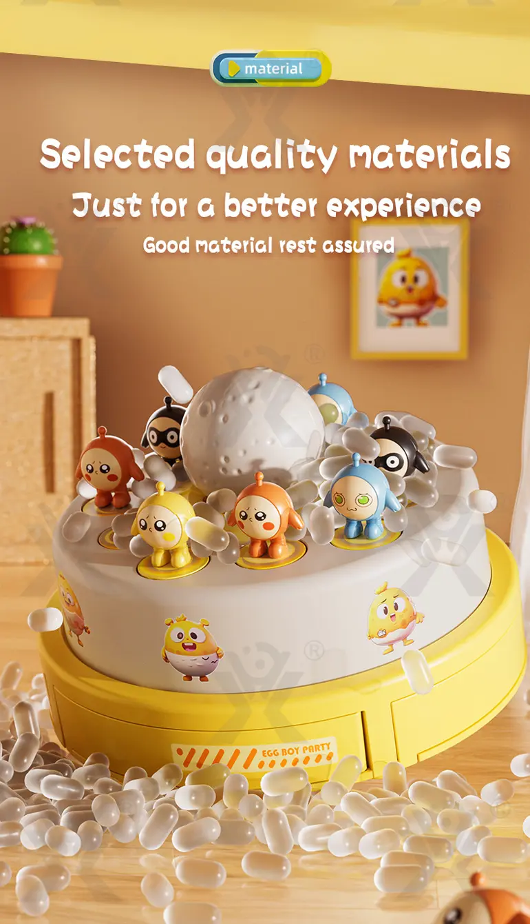 Bouncing and Catching Game Toy, Egg Party Theme · TV10005 · detail image 7 of 9