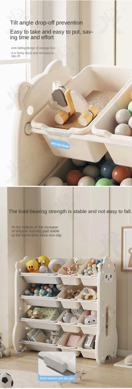 Kids Toy Rack Organizer · TV10024 · detail image 3 of 4