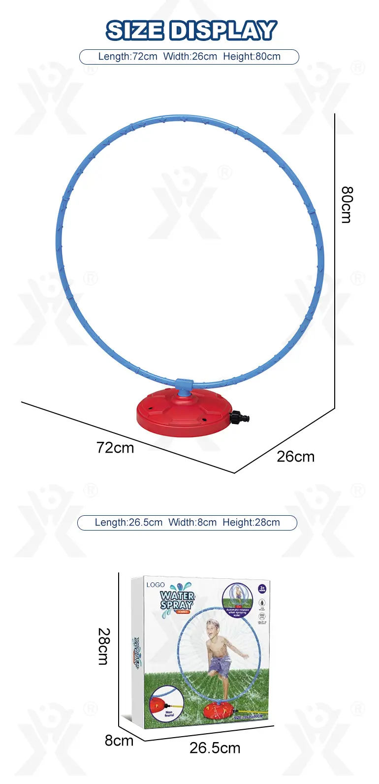 Rotating Water Sprinkler Toy · TV10025 · detail image 4 of 4