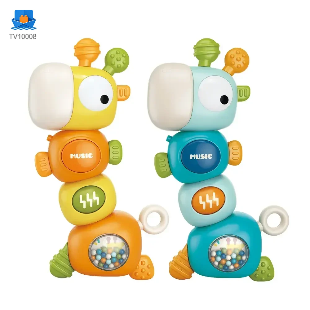 Giraffe Musical Rattle Sensory Toy for Infants · TV10008 · product photo 1 of 8
